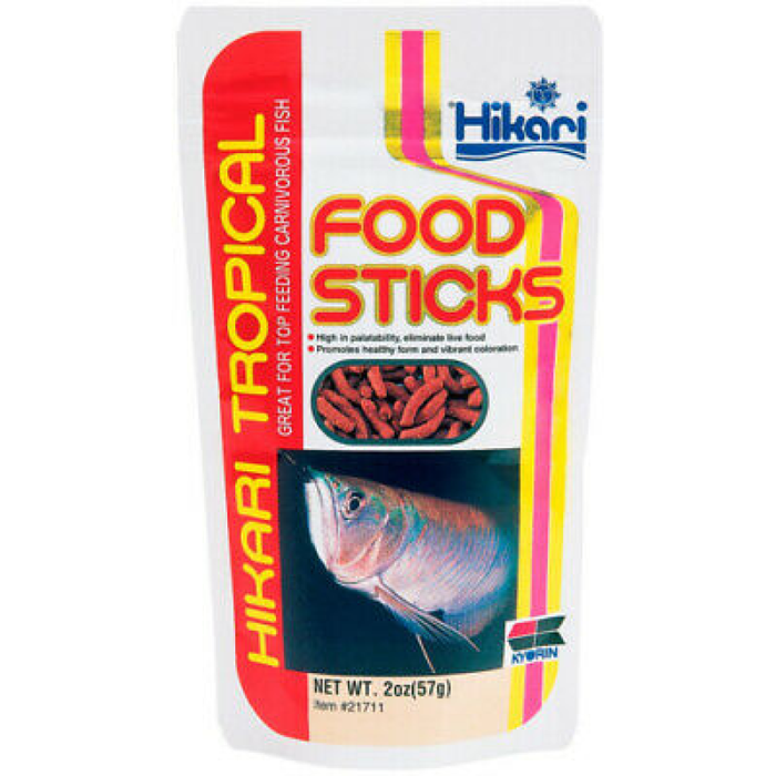 Hikari Sticks Floating Carnivore Stick Fish Food 8.8Oz
