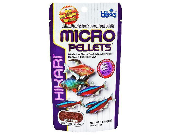 Hikari Tropical Fish Food Pellets Micro 45Gm