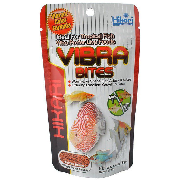 Hikari Vibra Bites Tropical Fish Food 1.23Oz