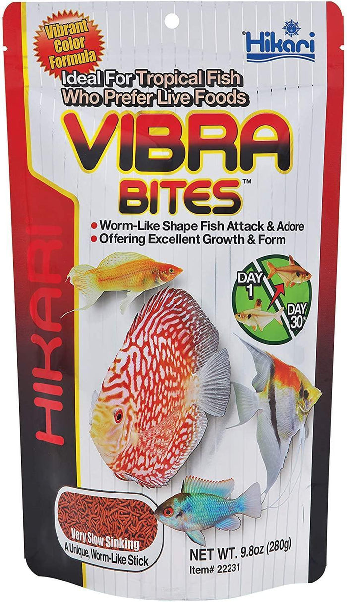 Hikari Vibra Bites Tropical Fish Food 9.8Oz