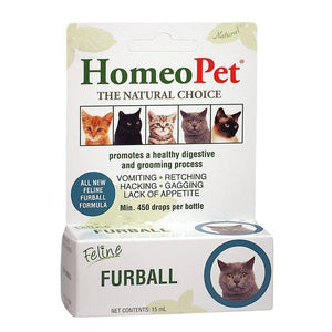 Homeopet Feline Furball Relief 15Ml - Pet Totality