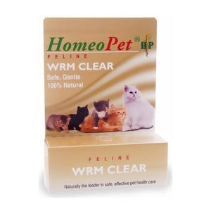 Homeopet Feline Worm Clear 15Ml - Pet Totality