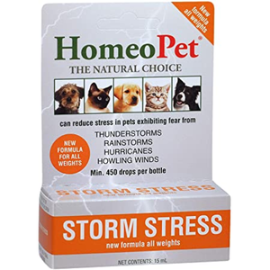 Homeopet Pro Storm Stress K9 20-80Lb Bottle 15Ml - Pet Totality