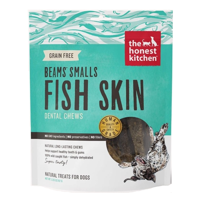 Honest Kitchen  Dog Beams Fish Skins Sm 3.25 Oz.