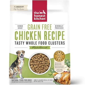 Honest Kitchen Dog Clusters  Grain Free Chicken 5 Lbs. - Pet Totality
