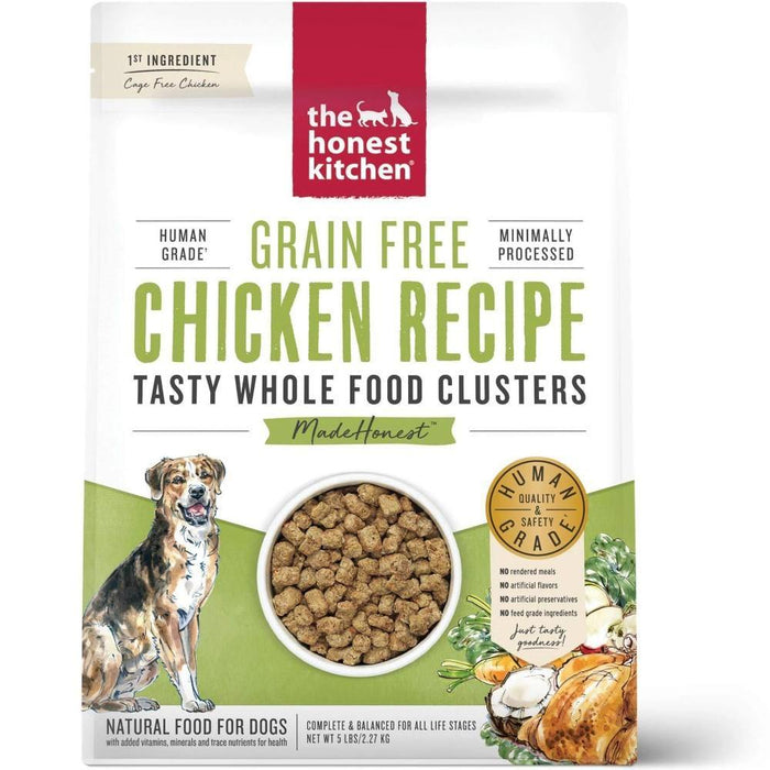 Honest Kitchen Dog Clusters  Grain Free Chicken 5 Lbs.