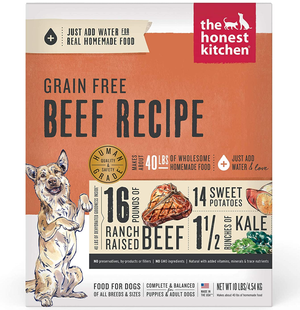 Honest Kitchen  Dog Grain Free Beef  10 Lbs. Box - Pet Totality