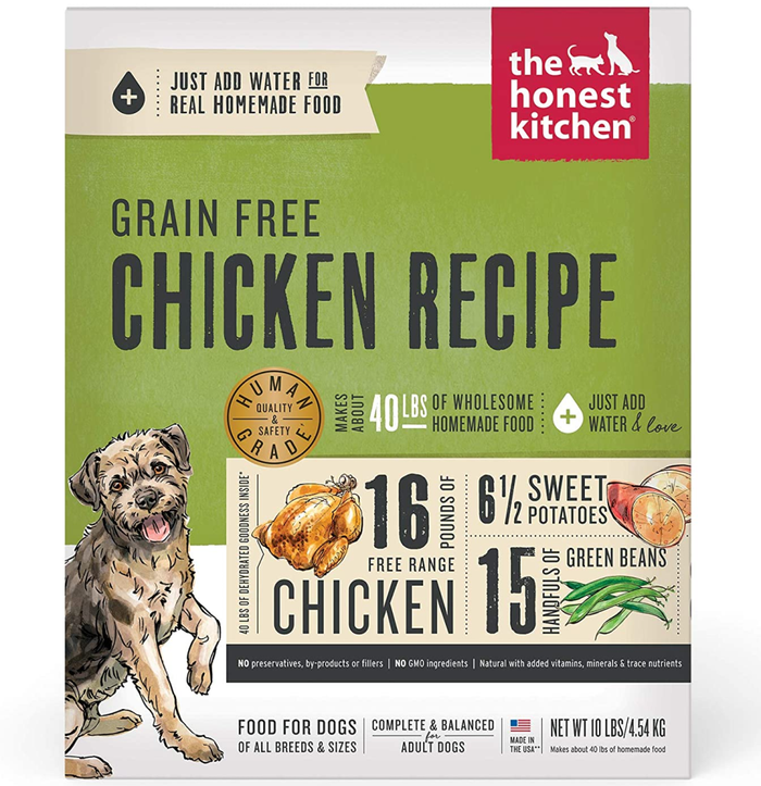 Honest Kitchen  Dog Grain Free Chicken 10 Lbs. Box