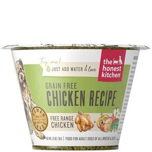 Honest Kitchen  Dog Grain Free Chicken 1.75 Oz.  Cup (Case Of 12) - Pet Totality