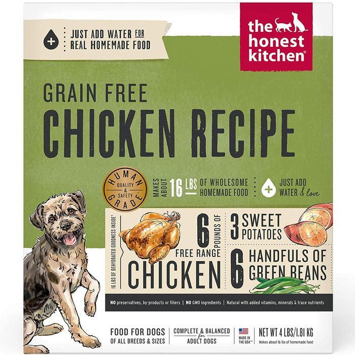 Honest Kitchen  Dog Grain Free Chicken 4 Lbs. Box
