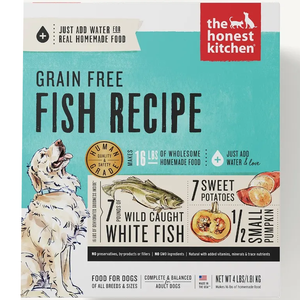Honest Kitchen  Dog Grain Free Fish 4 Lbs. Box - Pet Totality