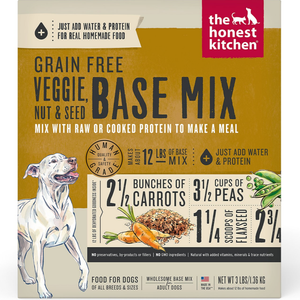 Honest Kitchen  Dog Grain Free Veg Nut Seed 3 Lbs. Box - Pet Totality