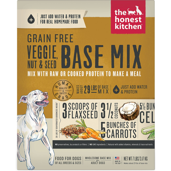 Honest Kitchen  Dog Grain Free Veg Nut Seed 7 Lbs. Box