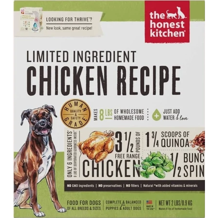 Honest Kitchen  Dog Lid Chicken 2 Lbs. Box