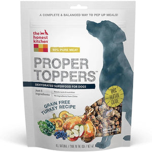 Honest Kitchen  Dog Proper Topper Grain Free Turkey 14 Oz. - Pet Totality