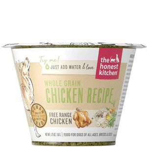 Honest Kitchen  Dog Whole Grain Chicken 1.75 Oz.  Cup (Case Of 12) - Pet Totality
