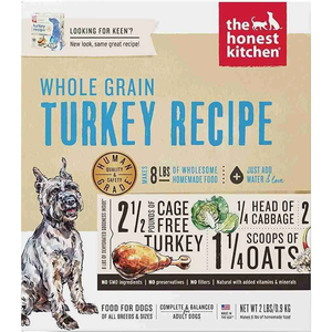 Honest Kitchen  Dog Whole Grain Turkey 2 Lbs. Box - Pet Totality