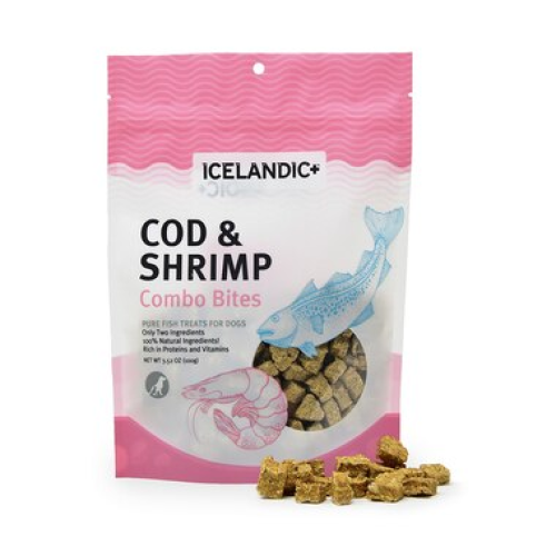 Icelandic Dog Combo  Bites Cod Shrimp 6Ct