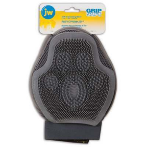 Jw Pet 3-In-1 Dog Grooming Glove - Pet Totality