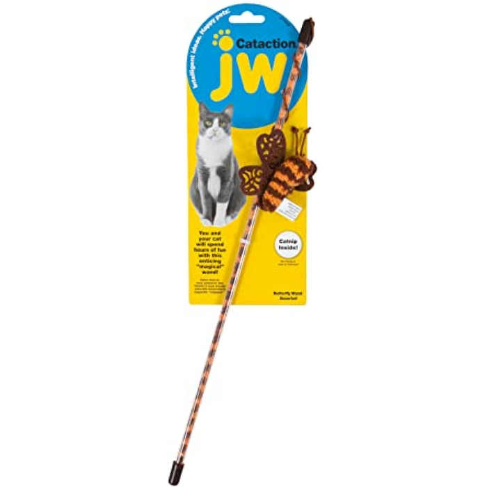 Jw Pet Cataction Butterfly Wand