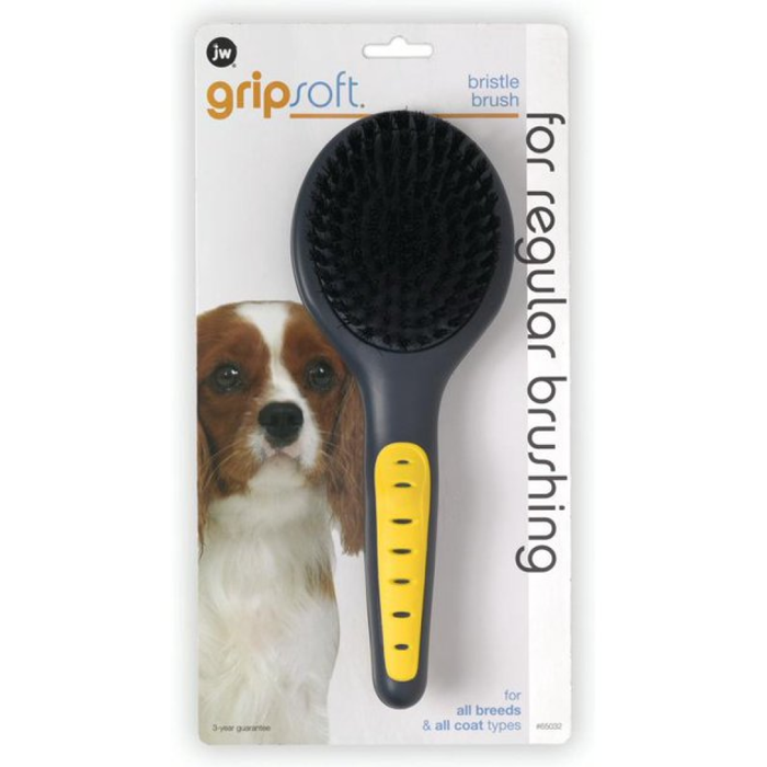 Jw Pet Gripsoft Bristle Brush
