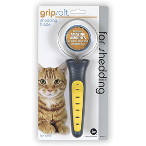 Jw Pet Gripsoft Cat Shedding Blade - Pet Totality