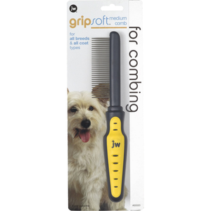 Jw Pet Gripsoft Comb Medium - Pet Totality