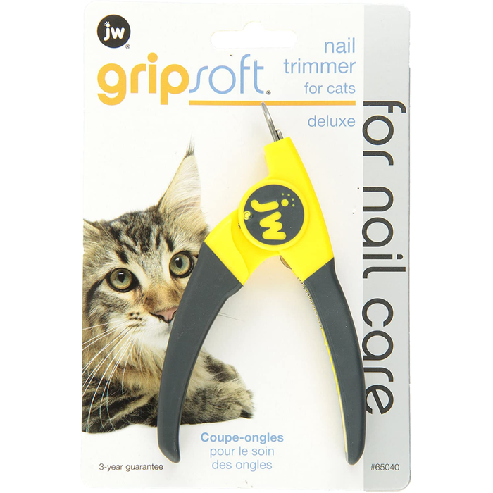 Jw Pet Gripsoft Deluxe Nail Trimmer For Cats