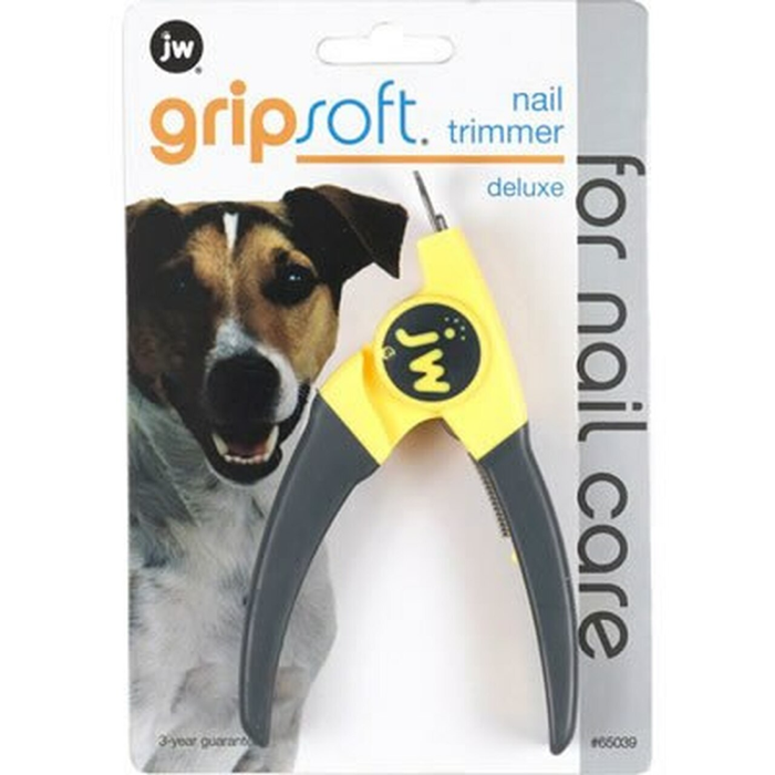 Jw Pet Gripsoft Deluxe Nail Trimmer For Dogs