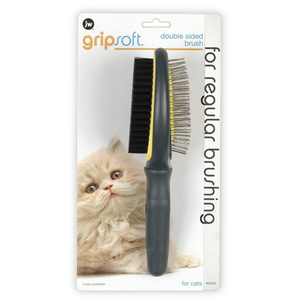 Jw Pet Gripsoft Double Sided Cat Brush - Pet Totality