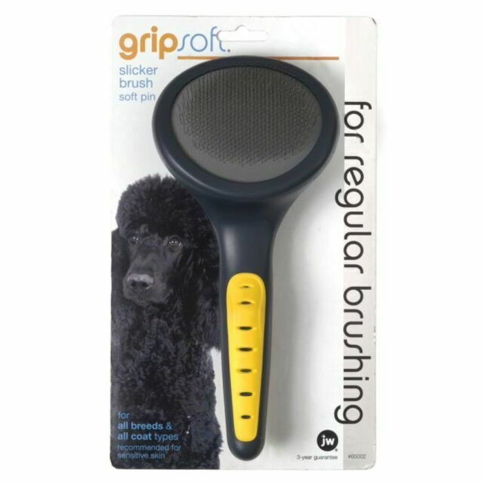Jw Pet Gripsoft Slicker Brush Soft Pin