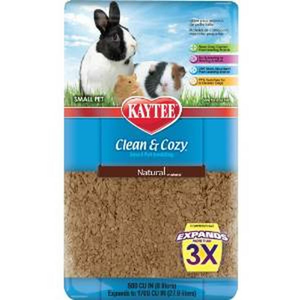 Kaytee Clean & Cozy Bedding Natural 500Ci - Pet Totality