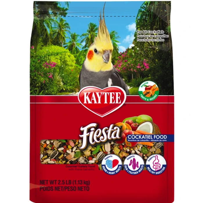 Kaytee Fiesta Max Cockatiel 2.5Lb