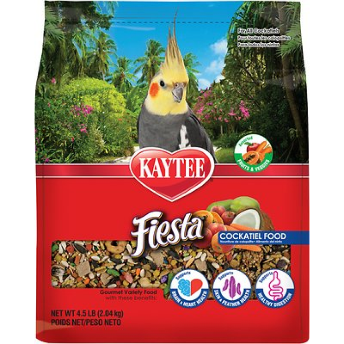 Kaytee Fiesta Max Cockatiel 4.5Lb