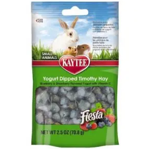 Kaytee Fiesta Timothy Bits Blueberry Straw 2.5Oz - Pet Totality