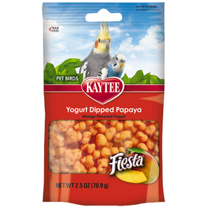 Kaytee Fiesta Yogurt Dips Avian Mango Papaya 2.5Oz - Pet Totality