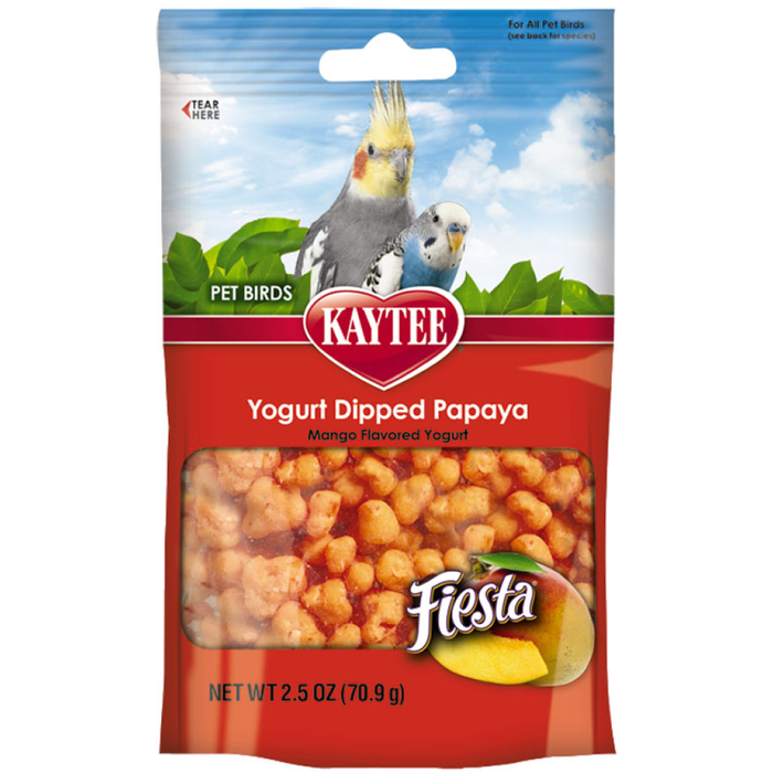 Kaytee Fiesta Yogurt Dips Avian Mango Papaya 2.5Oz