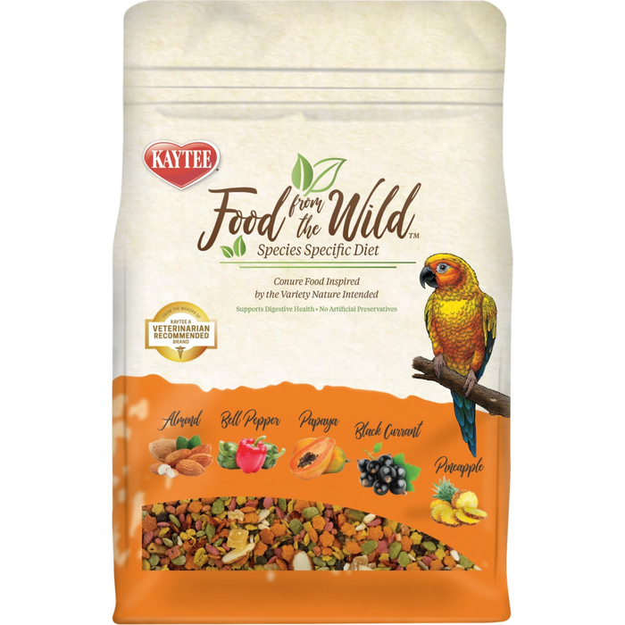 Kaytee Food From The Wild Conure Food  2.5Lb