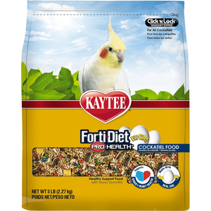 Kaytee Forti-Diet Pro Health Eggcite Cockatiel 5Lb - Pet Totality