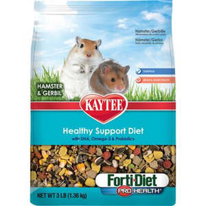 Kaytee Forti-Diet Pro Health Hamster/Gerbil 3Lb - Pet Totality