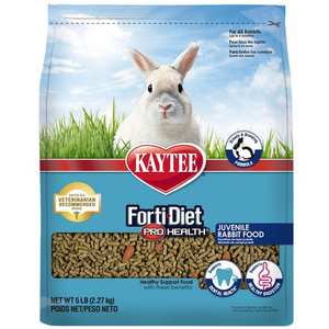 Kaytee Forti-Diet Pro Health Juvenile Rabbit 5Lb - Pet Totality