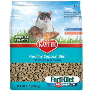 Kaytee Forti-Diet Pro Health Mouse/Rat 3Lb - Pet Totality
