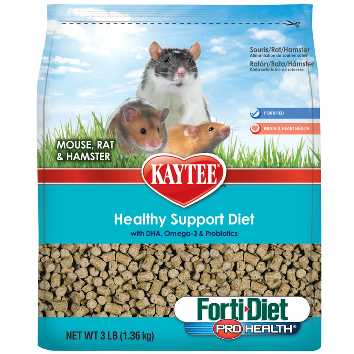 Kaytee Forti-Diet Pro Health Mouse/Rat 3Lb