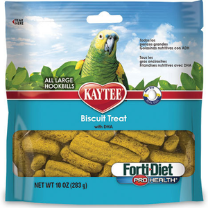 Kaytee Forti-Diet Pro Health Parrot Biscuits 10Oz - Pet Totality