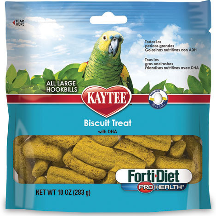 Kaytee Forti-Diet Pro Health Parrot Biscuits 10Oz