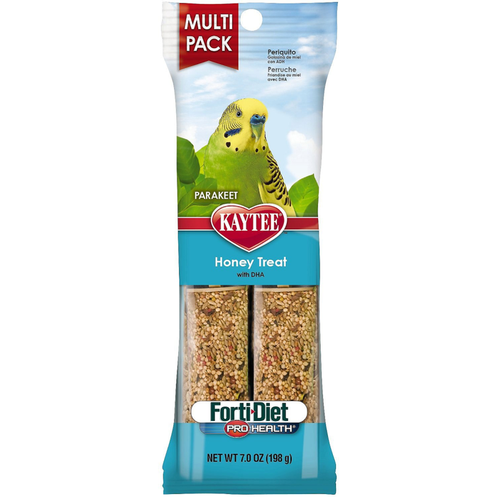Kaytee Forti-Diet Pro Health Parrot Honey Stick Value 7Oz