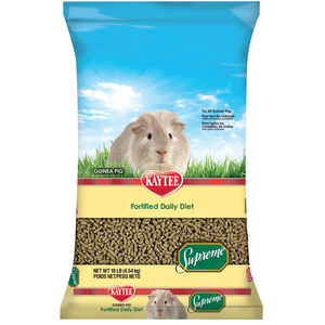 Kaytee Guinea Pig Supreme Fortified Daily Diet 10Lb - Pet Totality