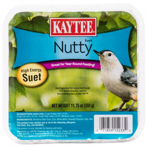 Kaytee Nutty Suet 11.75Oz - Pet Totality