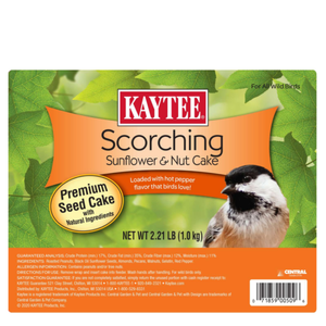Kaytee Scorching Sunflower & Nut Cake 2.2Lb - Pet Totality