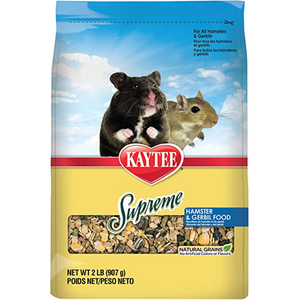 Kaytee Supreme Hamster/Gerbil Food 2Lb - Pet Totality